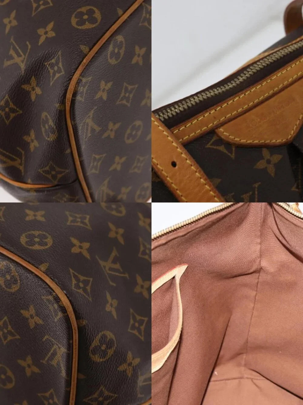 LOUIS VUITTON Monogram Palermo GM Tote Bag M40146 LV Auth ep14584A